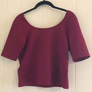 Red Crop Top